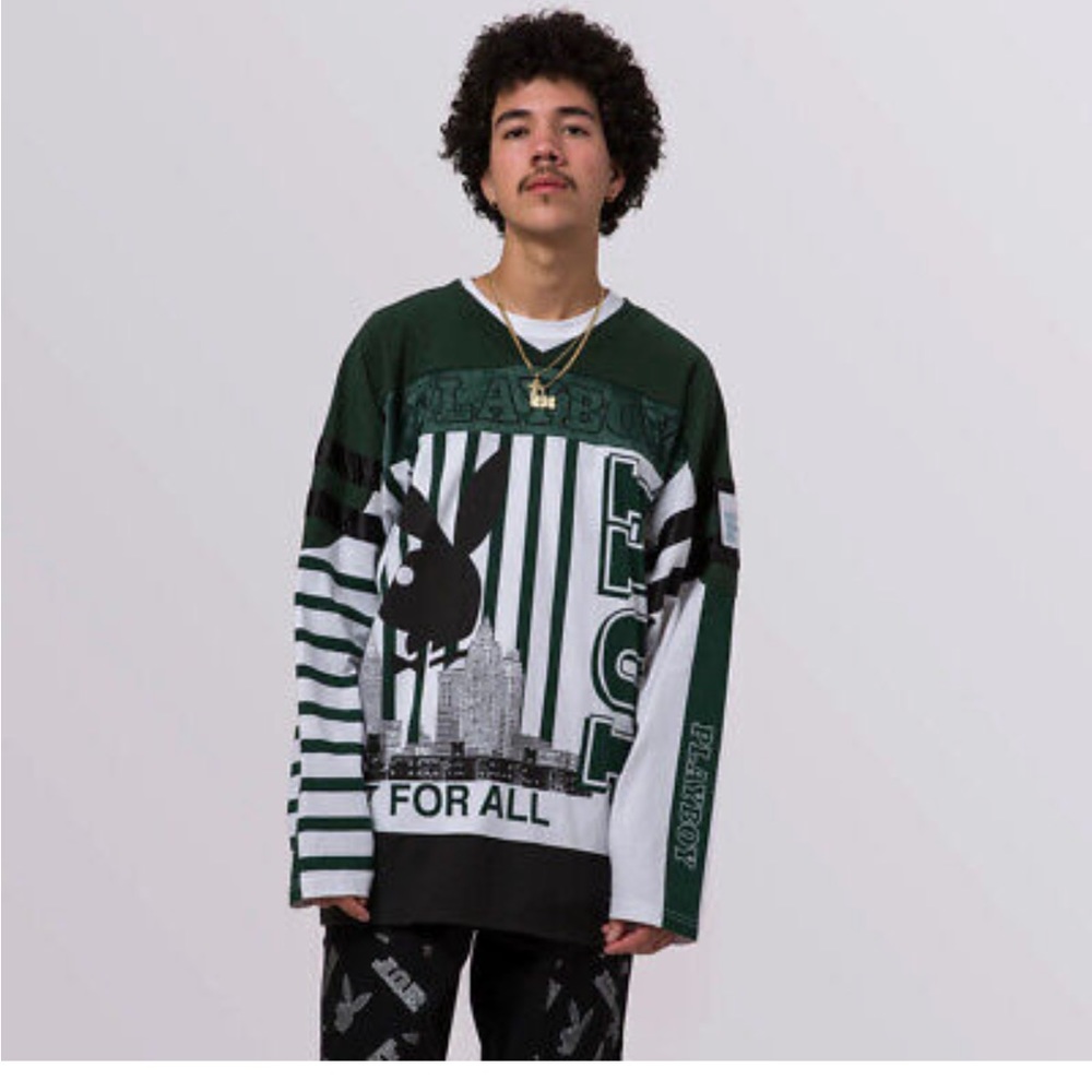 HUF X Playboy Football Jersey